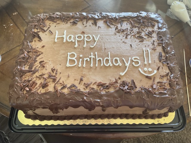 Happy Birthday Chocolate Cake