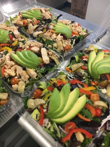 Avocado Salad Prepped