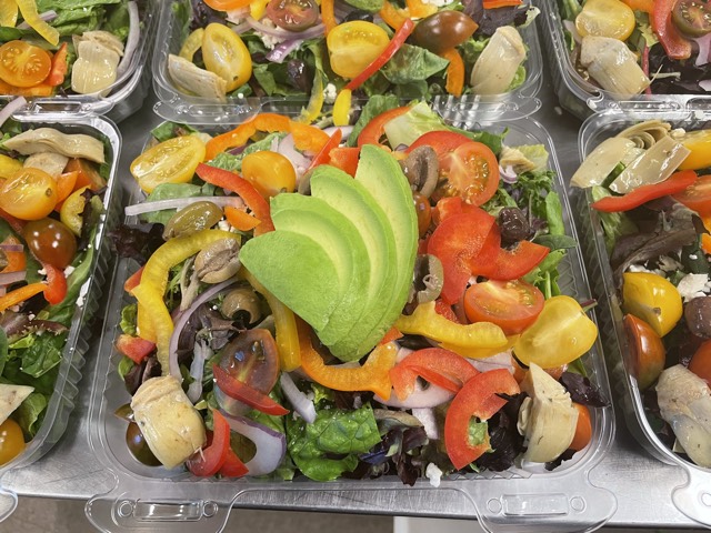 Avocado Salad Prepped