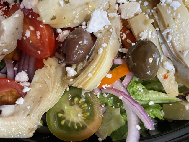 Greek Salad Close Up