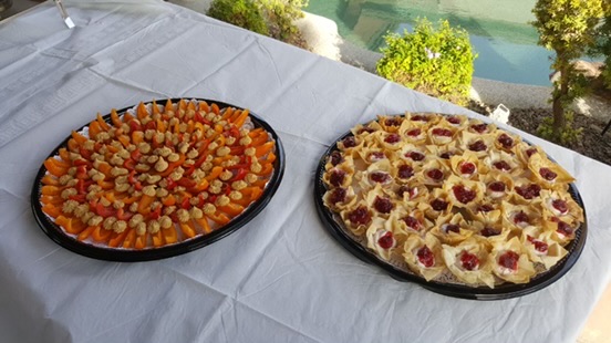 Fancy deli spread